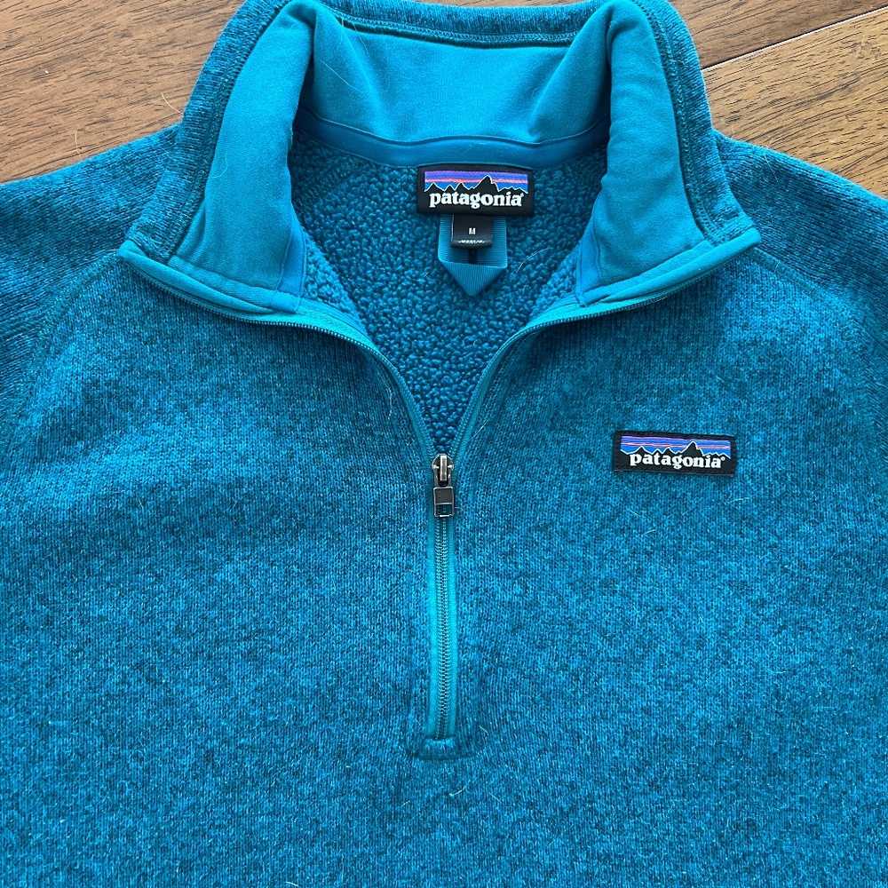 Patagonia Quarter Zip Better Sweater Pullover